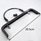 Embossed Bag Handles Kiss Clasp Buckle